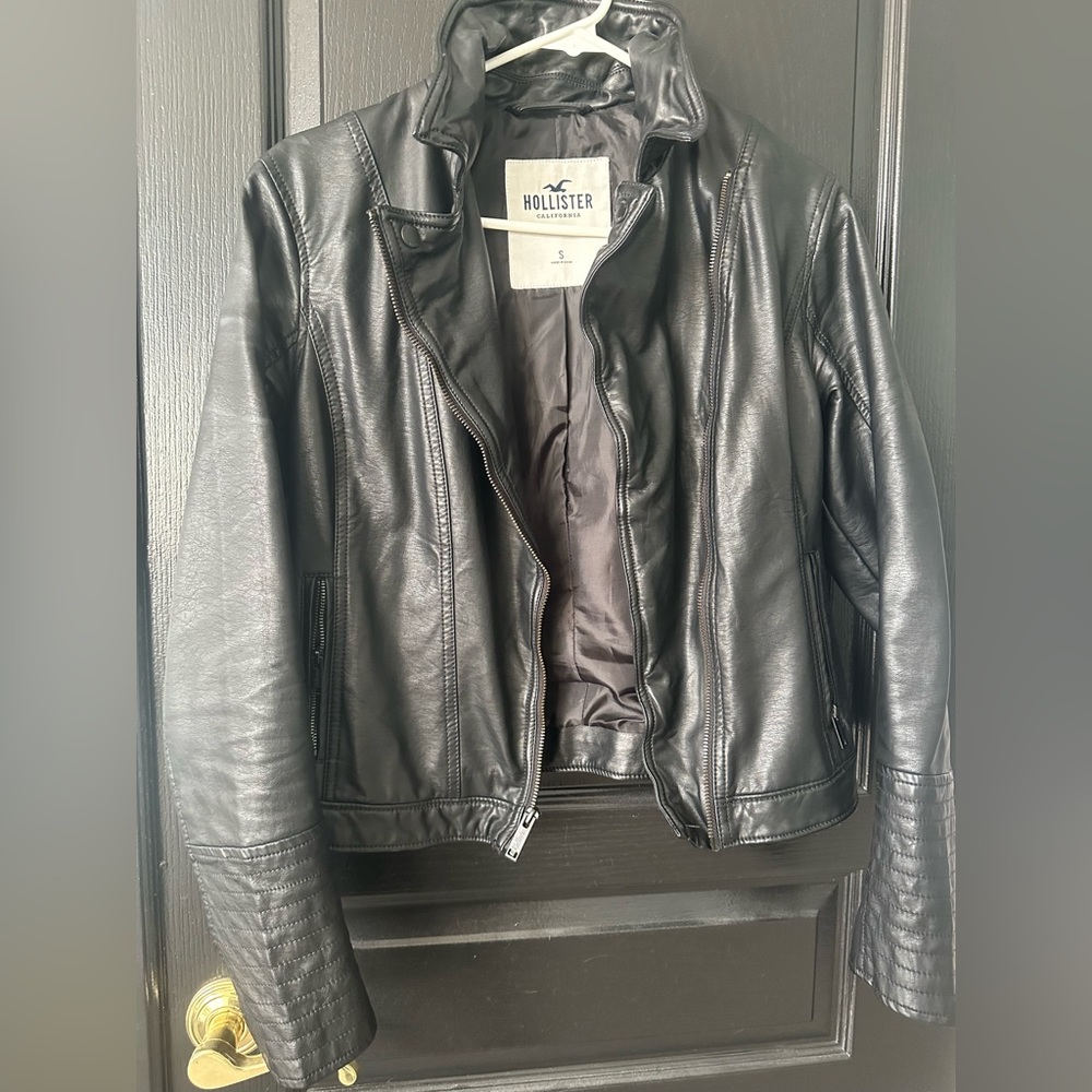 Hollister - Faux Leather Jacket